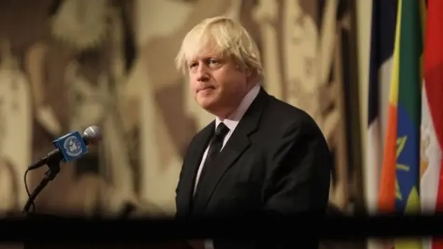 بوریس جانسون، وزیر خارجه بریتانیا