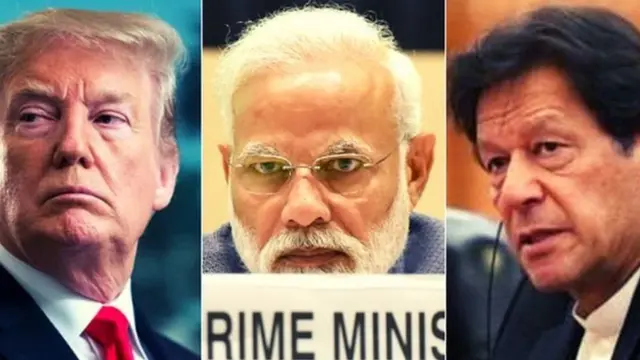 ट्रंप, मोदी और इमरान ख़ान