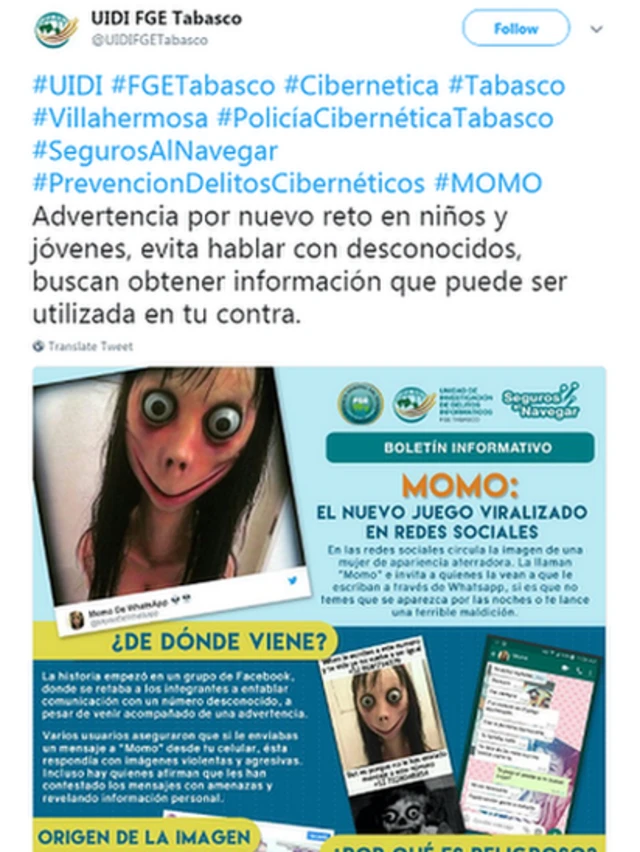 'மோமோ' சவால்