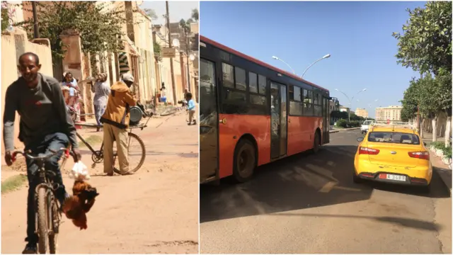 ጎደናታት ኣስመራ፡ ሓባጥ ጎባጥ ዘይብሎም ለጥ ኢሎም ዝተነጸፉ ጎደናታት'ዮም