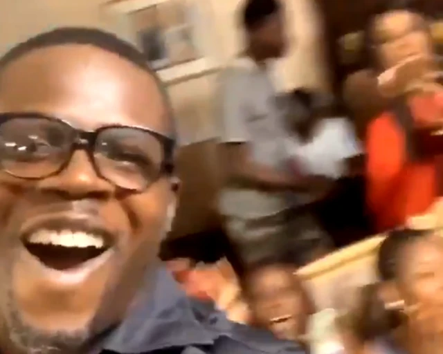 Screen grab from di party