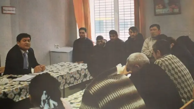 Акыйкатчы Кубат Оторбаев Москвадагы Сахарово борборунда