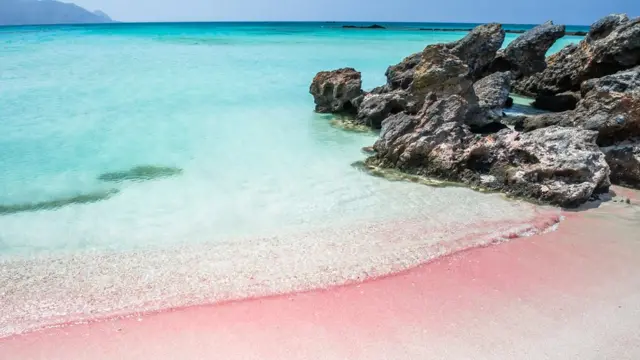 Arena rosada en Creta