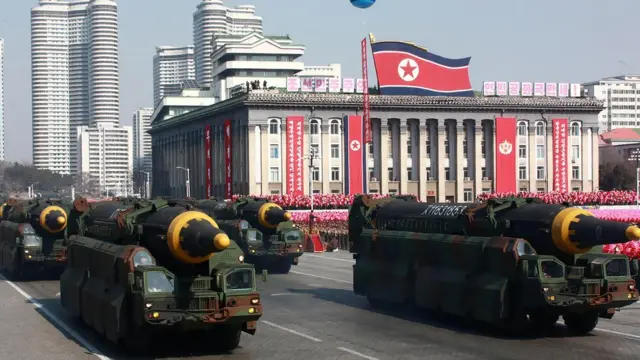 موشک های کره شمالی