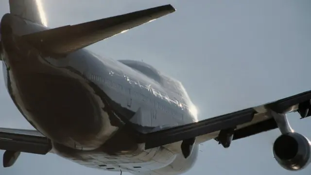 Boeing 747 en el aire