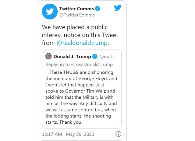Trump tweet