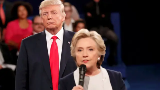 हिलेरी क्लिंटन, डोनल्ड ट्रंप
