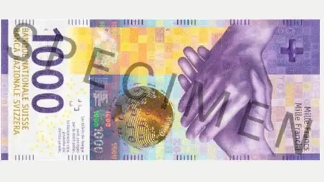 1000 ਫਰੈਂਕ ਦਾ ਨਵਾਂ ਨੋਟ