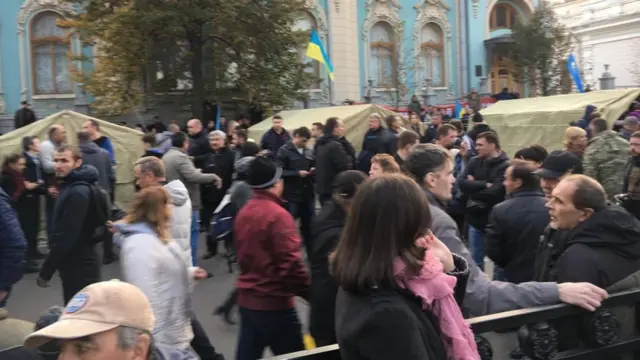 Акція біля Ради