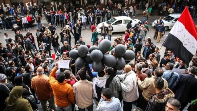 متظاهرون في مصر