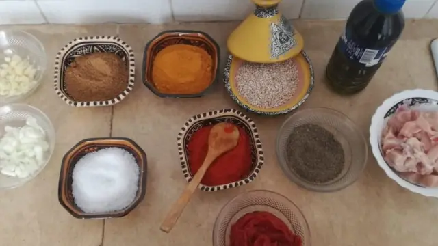 مكونات الطبخ