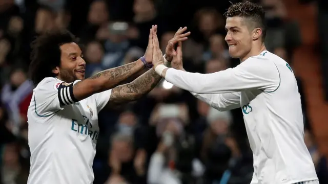 Marcelo na Ronaldo