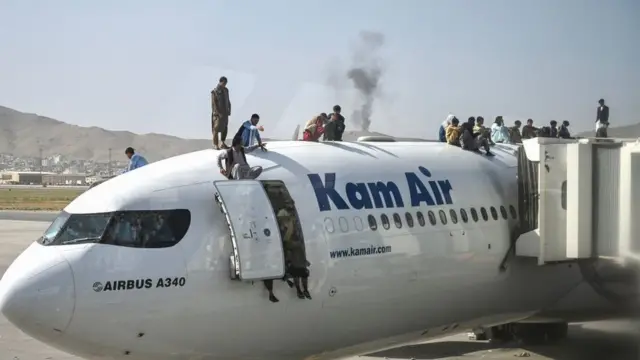 Aeropuerto de Kabul.