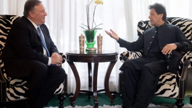 इमरान ख़ान और माइक पोम्पियो