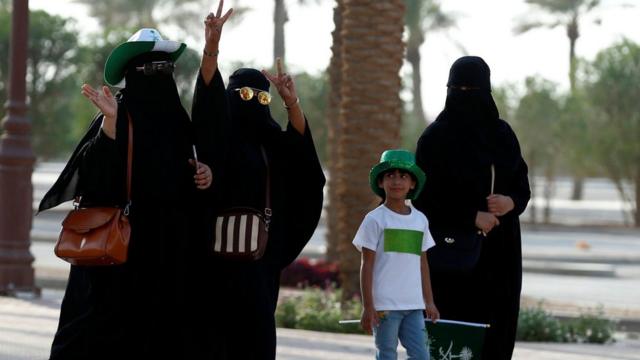 サウジアラビアの女性たち
