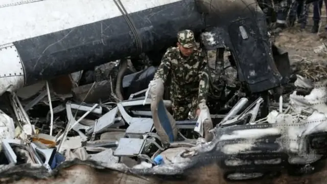 விபத்துக்குள்ளான விமானம்