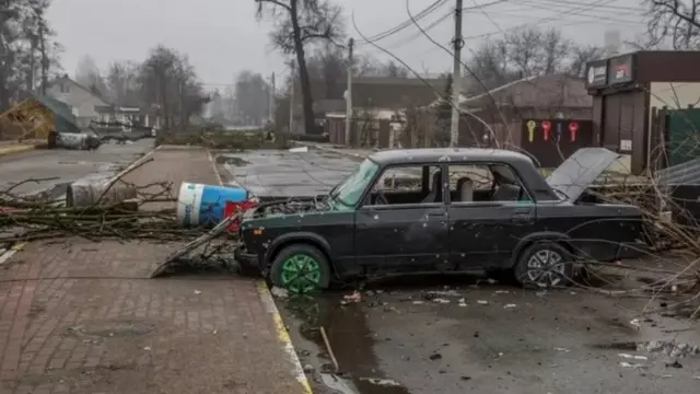 Згоріле авто