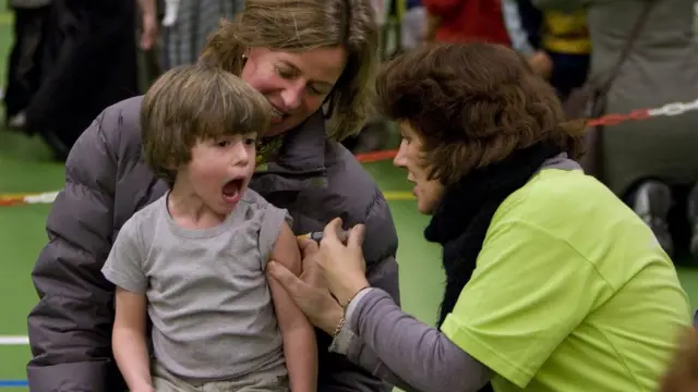 Прививка ребенка от гриппа