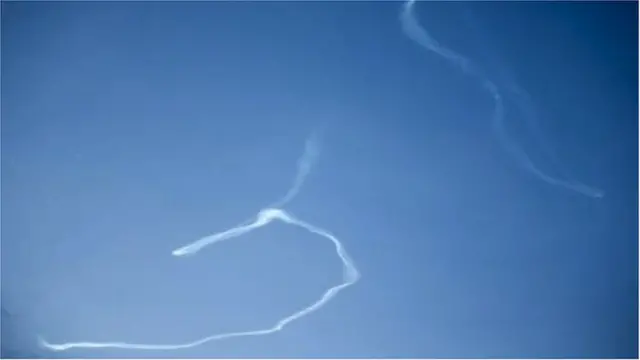 एंटी-एयरक्राफ्ट फायर धुआं