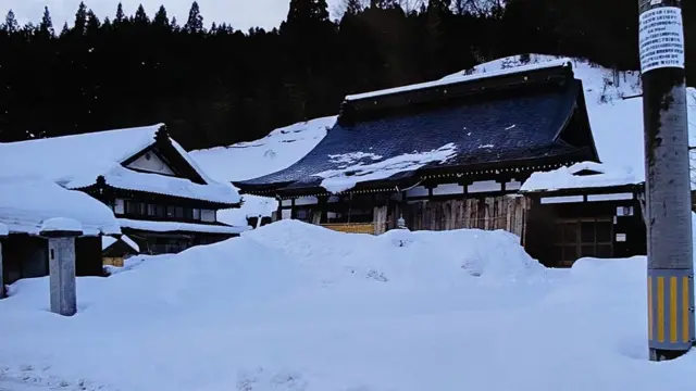 Templo Renpukuji, na cidade de Tsuruoka, onde o monge brasileiro Ryushô é abade