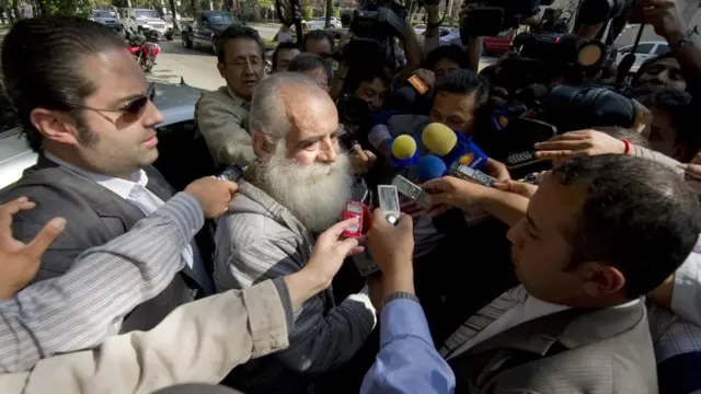 Diego Fernández de Cevallos tras su liberación