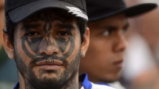 Pandillero salvadoreño