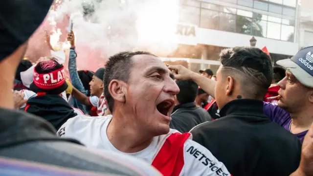 Violencia en las calles de Buenos Aires.
