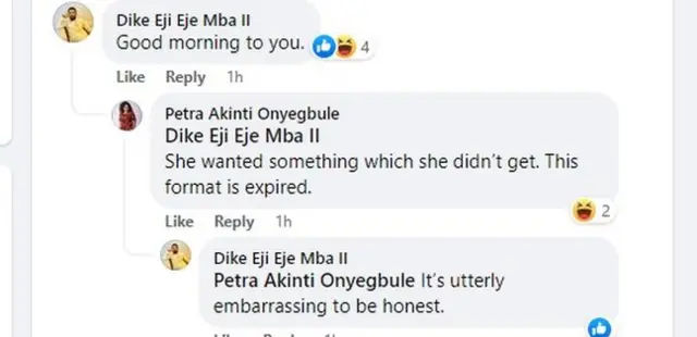 Aworan ọrọ oju opo Aisha Buhari