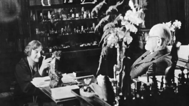 મૅરી સિગ્મંડ ફ્રૉયડ સાથે