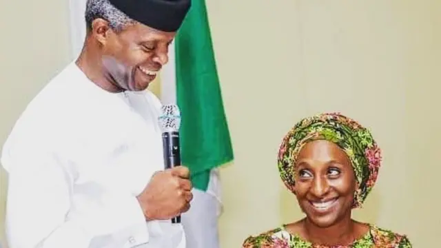 Igbakeji aarẹ Naijiria Yemi Osinbajo ati Iyawo rẹ Dolapo