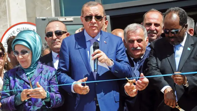 Cumhurbaşkanı Erdoğan, Türkiye'nin Mogadişu Büyükelçilik Külliyesi'ni açıyor
