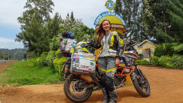 В Кенії Анна перетнула екватор