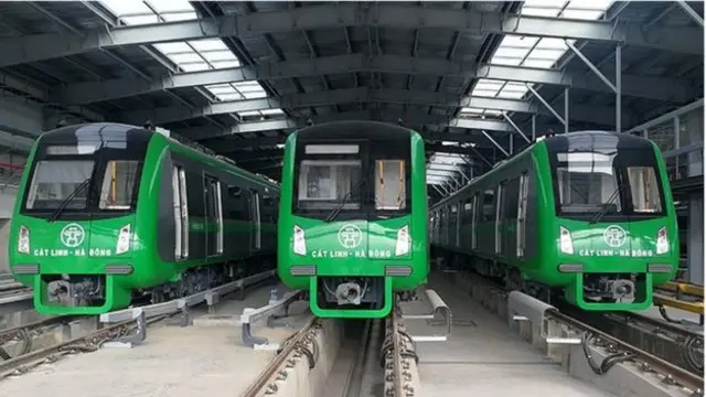 Tuyến đường sát đô thị Cát Linh-Hà Đông do nhà thầu Trung Quốc xây dựng bị trì hoãn và đội vốn nhiều