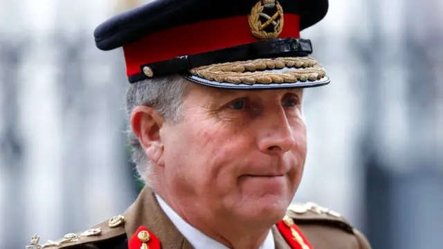 برطانوی مسلح افواج کے سربراہ جنرل سر نک کارٹر
