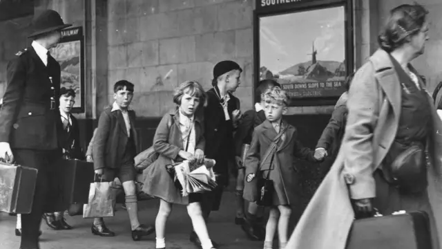 Эвакуация детей из Лондона