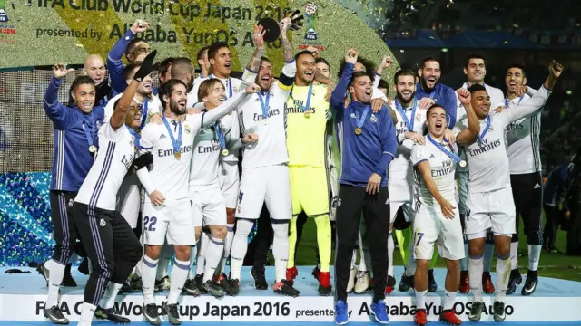 Real Madrid celebra