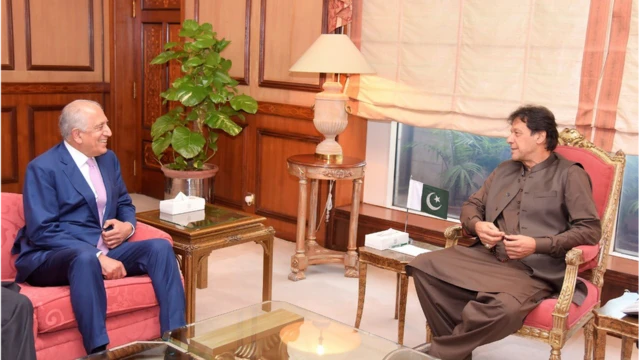 خلیلزاد/ عمران خان