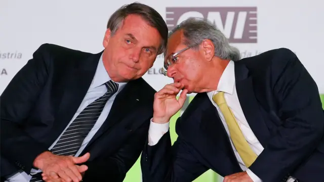 Bolsonaro e Paulo Guedes