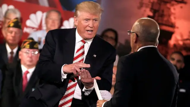 Cumhuriyetçi Parti'nin başkan adayı Donald Trump