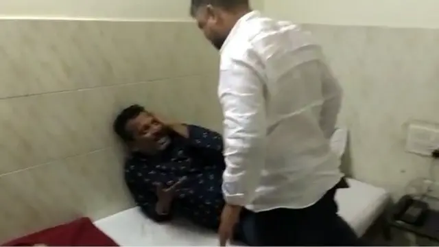 గుప్తాపై మంత్రి అనుచరుడి దాడి