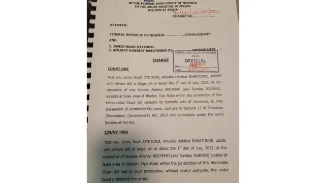 Charges against Sunday Igboho aides