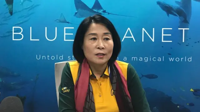 마담B는 BBC 코리아에 중국 남편과 이날 아침에도 연락을 했다며 메시지를 보여줬다