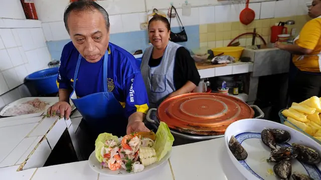 Cevichería en Perú