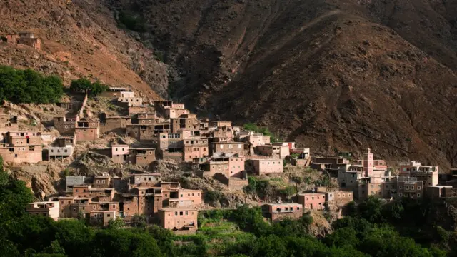 Comunidad en la montañas de Marruecos