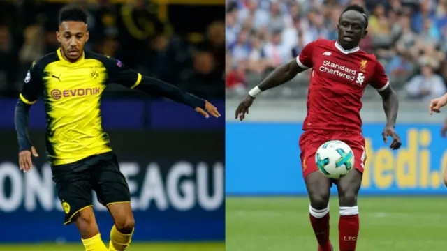 Aubameyang and Mane