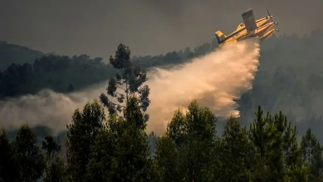 Тушение с самолета