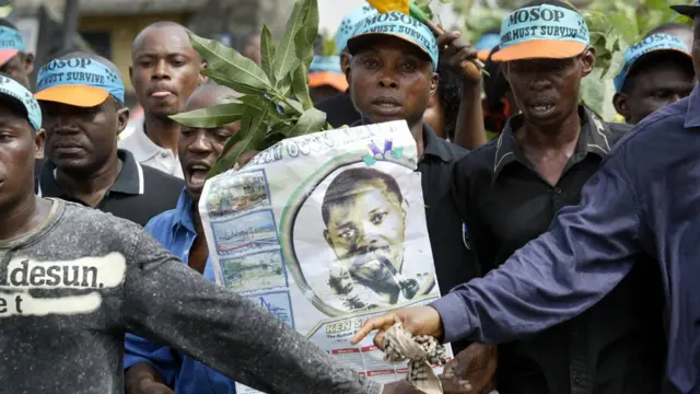 Awọn oluwọde lori iku Ken saro Wiwa