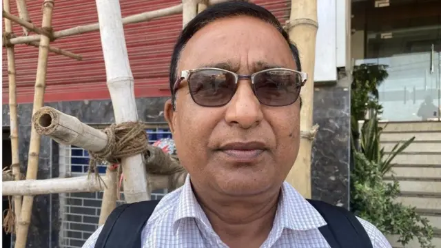 स्थानीय पत्रकार सुनील कुमार तिवारी