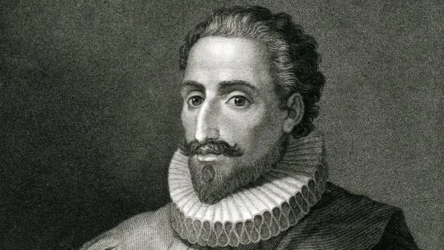 Miguel de Cervantes.