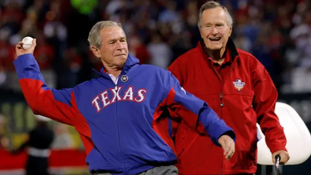 جورج بوش الأب والإبن